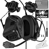 ACTIONUNION Tactical Headset for Airsoft Helmet No Noise Reduction