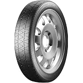 Continental sContact T125/70R15 95M Temp Spare Tire | Passenger All Season Traction 95M Rated Standard Load Radial Construction Black Sidewall Tire