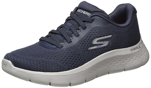 Skechers Men's Go Walk Flex-Remark Sneaker, Black/Black, 10.5