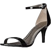Bandolino Women's Madia Heeled Sandal, Black Patent, 11