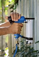 As Schwabe 12705 PVC Compressed Air Hose 5m x 9x3mm NW 7.2 Blue Transparent view 2