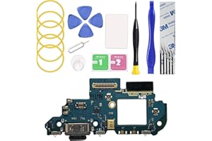 BATLABB for Galaxy A54 5G USB Charging Board Port Replacement, SM-A546U SM-A546U1 Type C Dock Board Connector for Samsung A54 5G with Tools & Instruction