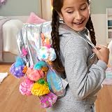 Furby Furblets Groo-Vee Mini Electronic Plush Purple Blue 6+ Clip view 6