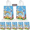 POAKYPA 20 PCS Cartoon Melon Birthday Party Supplies,Kid Party Decorations Gift Bags,Boys and Girls Candy Bags for Birthday Party.