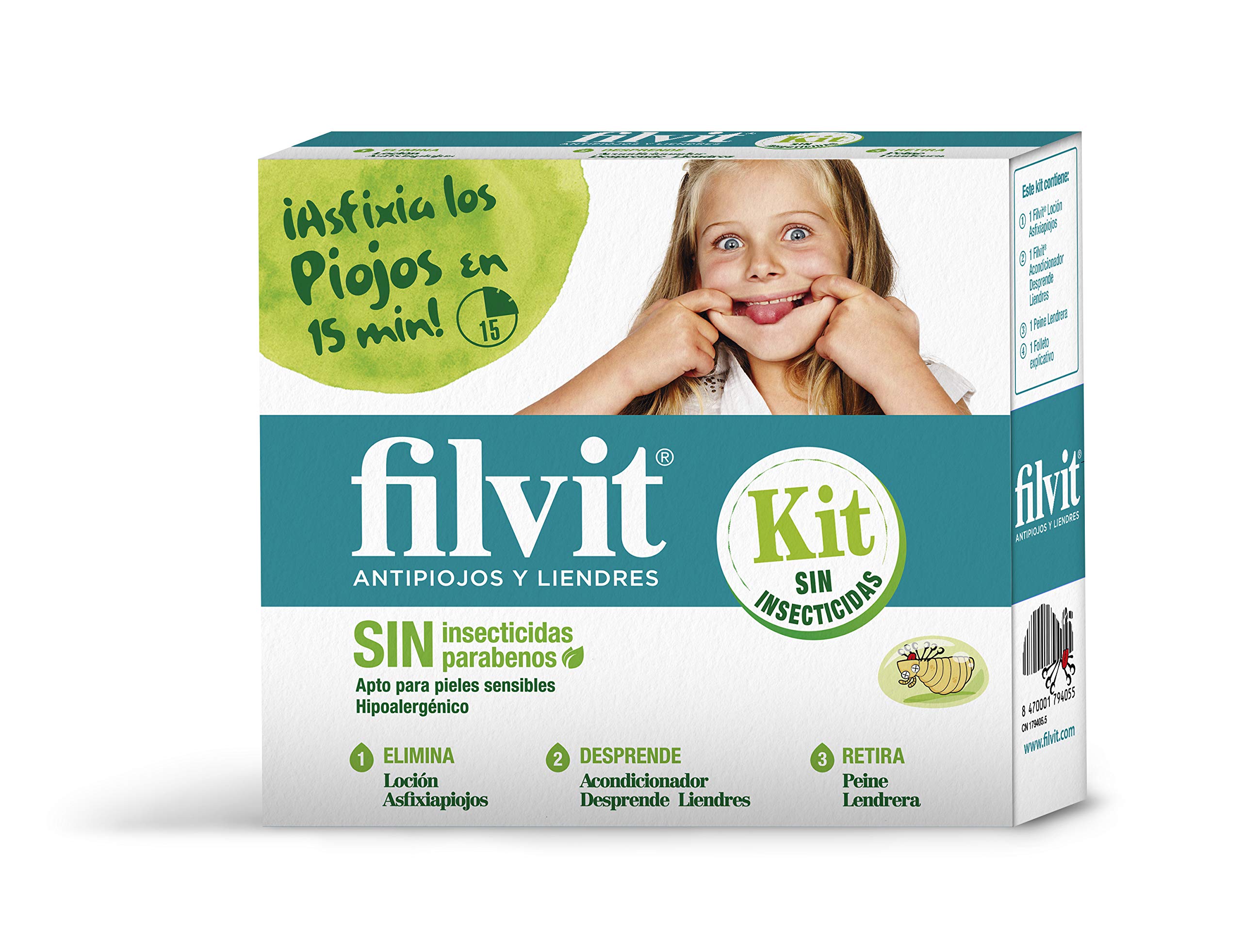 Filvit Kit Dimeticona Piojos