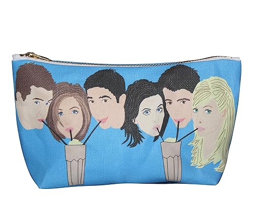Amazon Com Friends Tv Show I Ll Be There For You When The Rain Starts To Pour Makeup Bag Pouch Handmade