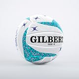 Gilbert ATP Netball Training Ball Outdoor Rubber Surface Butyl Bladder view 1
