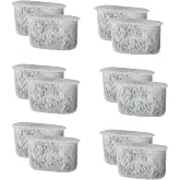 NRP Braun Coffeemakers Replacement Charcoal Water Filter BRSC004 BrewSense Drip Series 12-pack