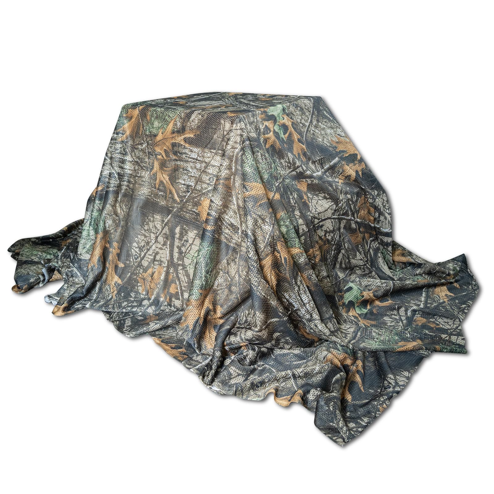 LOOGU Camo Netting, Duck Blinds Cover, Quiet Mesh