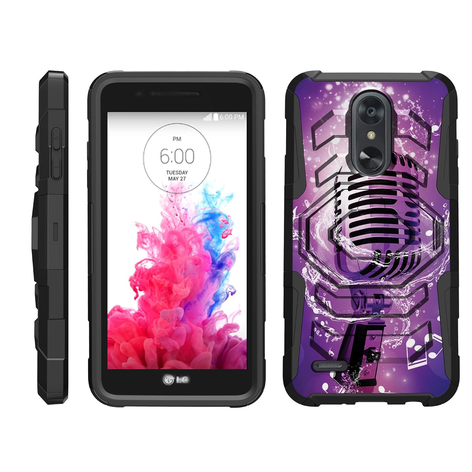 Best Lg Dynasty Tribute Phone Case With Screen Protector Skull