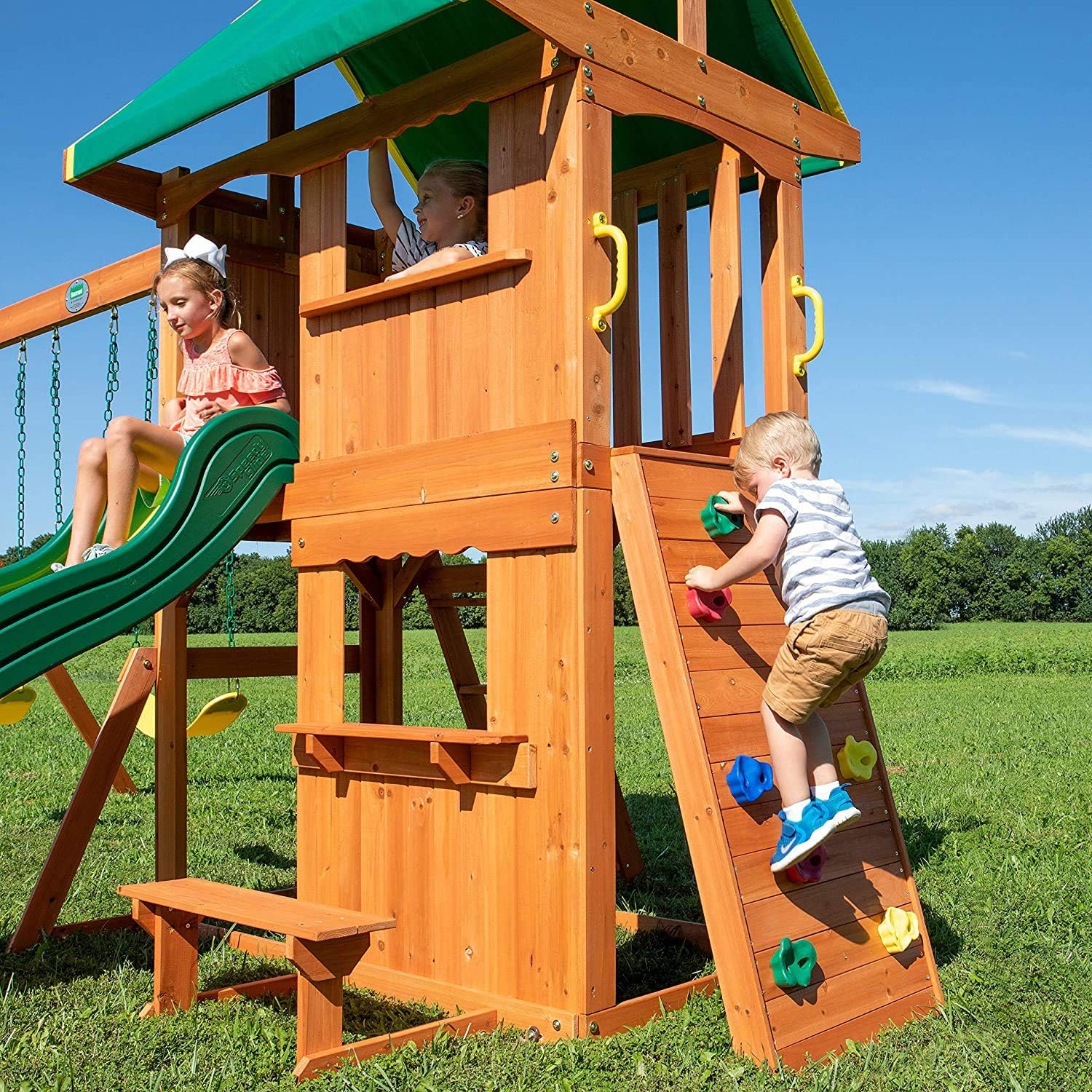 somerset cedar swing set