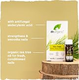 Dr Organic Tea Tree Nail Solution Purifying Conditioning 10ml view 4