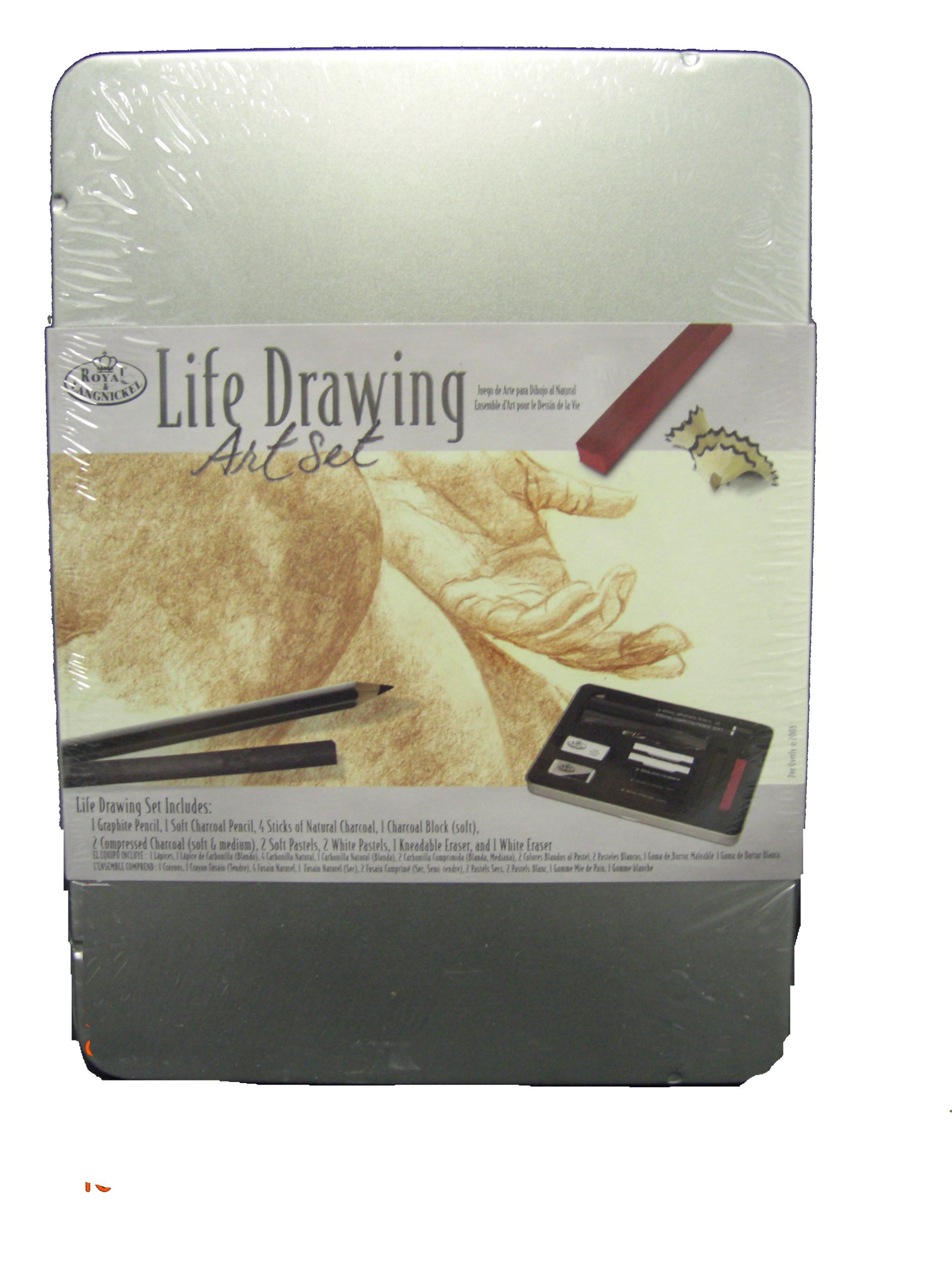 Royal and Langnickel Life Drawing Tin Art Set