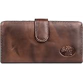 Julia Buxton Heiress Pik-Me-Up® Checkbook Keeper Mahogany