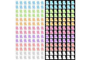 Fuyamp 100 Pcs Mini Resin Luminous Frogs Glow in The Dark Tiny Frogs Luminous Mini Portrait Mini Fairy Garden DIY Christmas Birthday Party Ornament Accessories Charms Party Favors