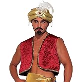 Rubies Desert Prince Genie Costume Vest for Adults, Men's One Size