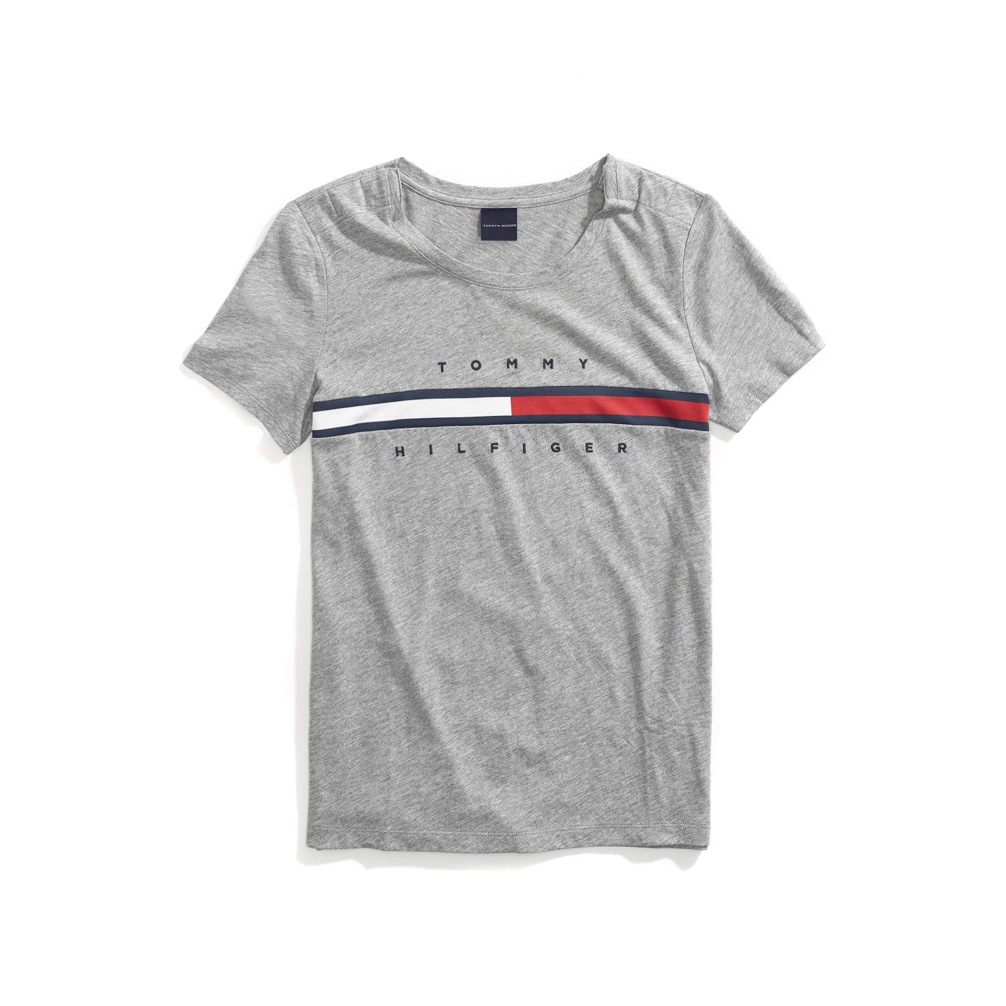 tommy signature stripe tee