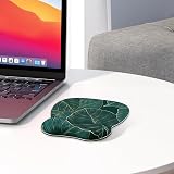 EooCoo Mouse Mat Wrist Support Ergonomic Gaming Pad Memory Foam 21.5x24.5cm view 6