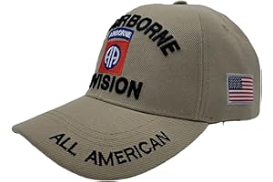 ALTIS APPAREL US Army Airborne Division Military Hat Licensed Ball Cap 82nd 101st 173rd All Conflicts