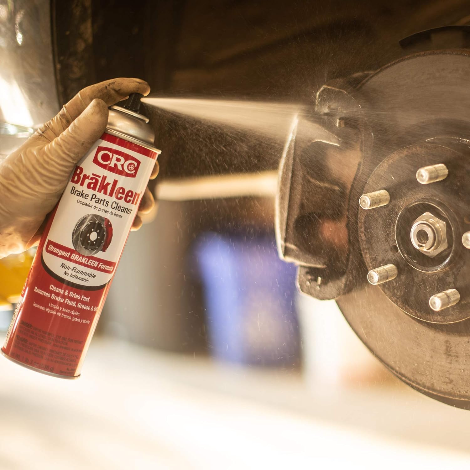 CRC BRAKLEEN Brake Parts Cleaner - Non-Flammable -19 Wt Oz (05089): Sports & Outdoors