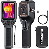 Teslong TTM260 Thermal Imaging Camera, 512&times;384 Super Resolution | 1080P Visual Camera, 3.2" Screen, -4&deg;F to 1022&deg;F, Accuracy &plusmn;2&deg;C, 25 Hz, 256 &times; 192 IR Sensor, 8 color palette,3 thermal AGCs