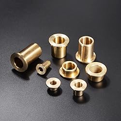 HARFINGTON 2pcs Flange Bearing Sleeve 16mm Bore