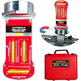 Zackman Scientific AutoSolo Caster Camber Gauge with Kingpin Inclination, 3-in-1 Magnetic Alignment Tool for Steel Wheels and Bare Hub Faces - DIY At Home Wheel Alignment, Gauge and Carry Case Only