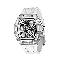TSAR BOMBA Men's Automatic Watch Tonneau Luxury