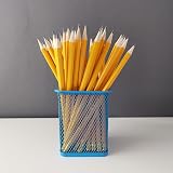 D.RECT Metal Square Pen Holder Cube Mesh Cup Blue 98mm view 3