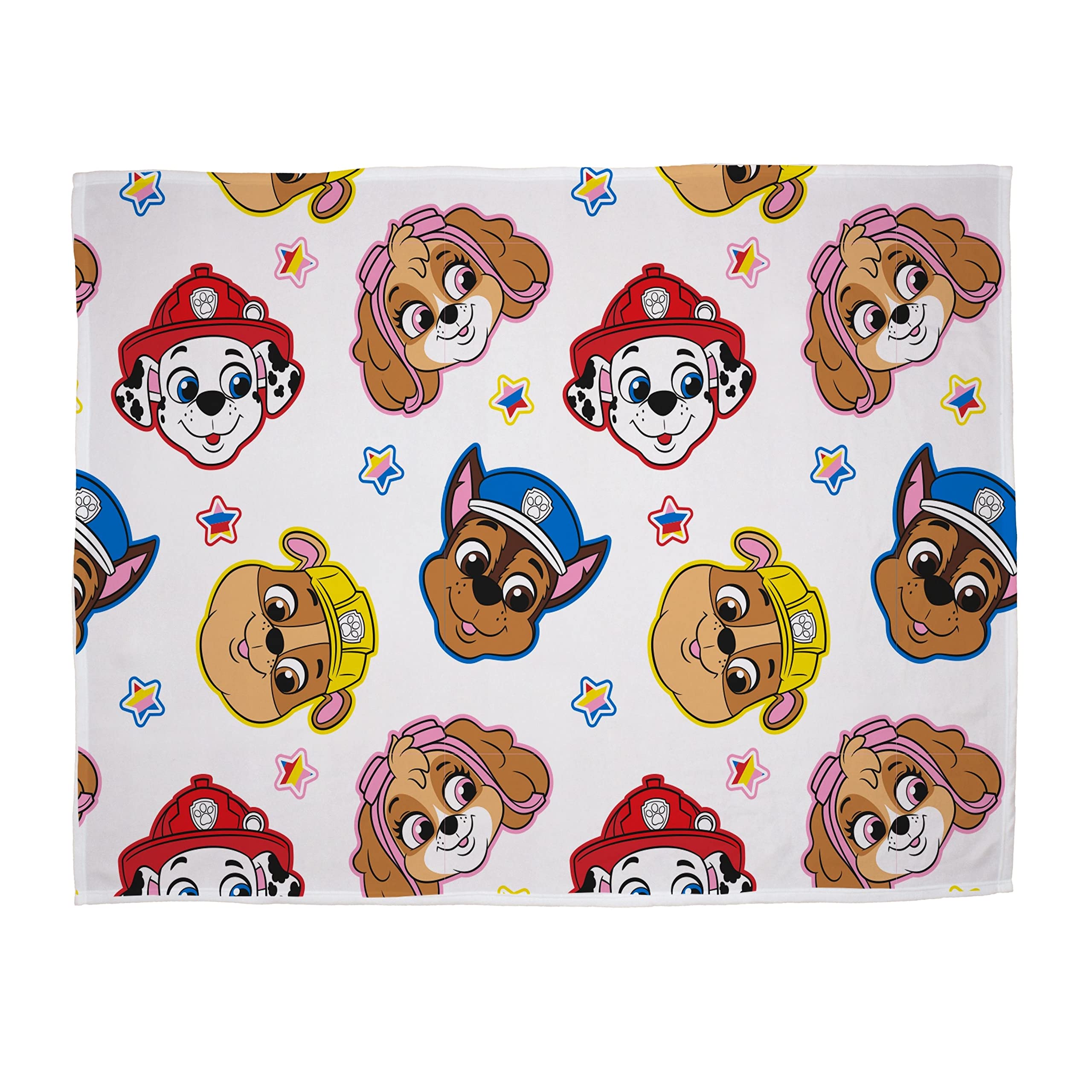 PAW PATROL Official Fleece Blanket|Pupster Design Super Soft Warm Throw | Brands | Perfect For Any Children's Bedroom, Camping & Sleepovers