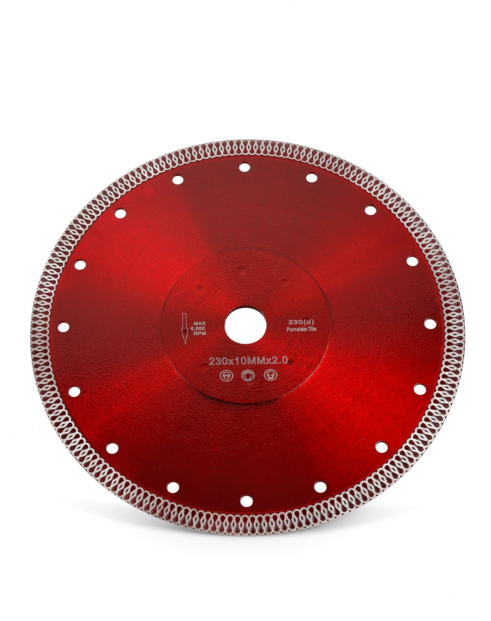 Casaverde Super Thin 230mm Diamond Cutting Disc 9 Inch Porcelain Tile Cutting Disc for Porcelain, Granite, Marble, Tiles and Ceramics — image 1