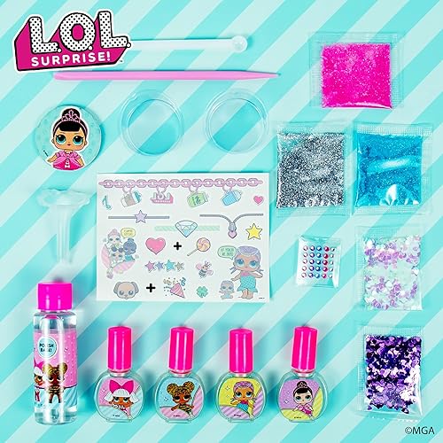 Surprise Confetti Nail Art by Horizon Group USA,Make Custom