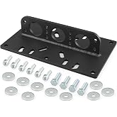 JOYOKYOPK LS Engine Lift Plate SBC BBC,Black | Universal Engine Lift Plate Compatible with Ford 2,4 Barrel Spread Bore Carb