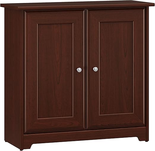 Amazon Com Bush Furniture Cabot Small Storage Cabinet With Doors
