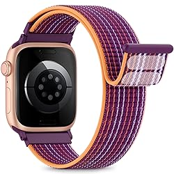 Nylon Loop Sport Band Compatible with Apple Watch