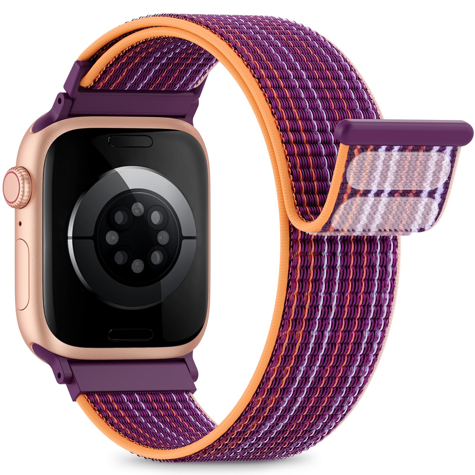 Nylon Loop Sport Band Compatible with Apple Watch