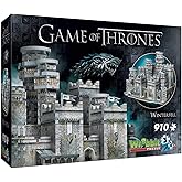 Wrebbit3D Game of Thrones 3D Puzzle Model of Winterfell | 910 Jigsaw Puzzle Pieces | Inspired from Popular TV Series Set in W