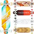 Cruiser Skateboard for Adults & Teens – Lightweight 31" Maple Deck – Smooth 70mm Wheels – Madd Gear Longboard