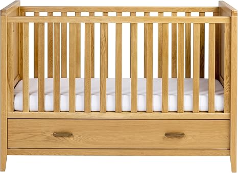 oak cot bed with drawer