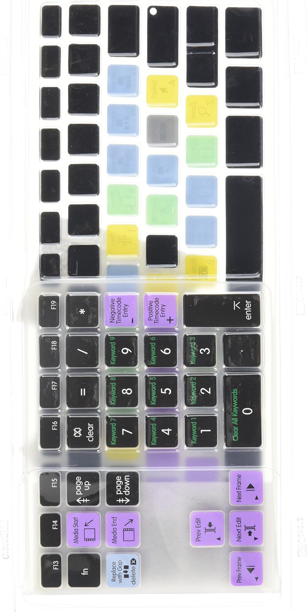 KB COVERSFinal Cut Pro X Cover for Apple Keyboard Numeric (FCPX-AK-CC-2)