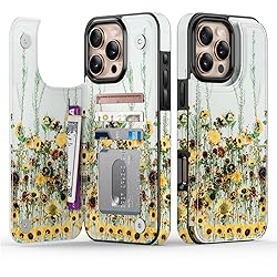 Goodon for iPhone 16 Pro Max Case Wallet - Flip