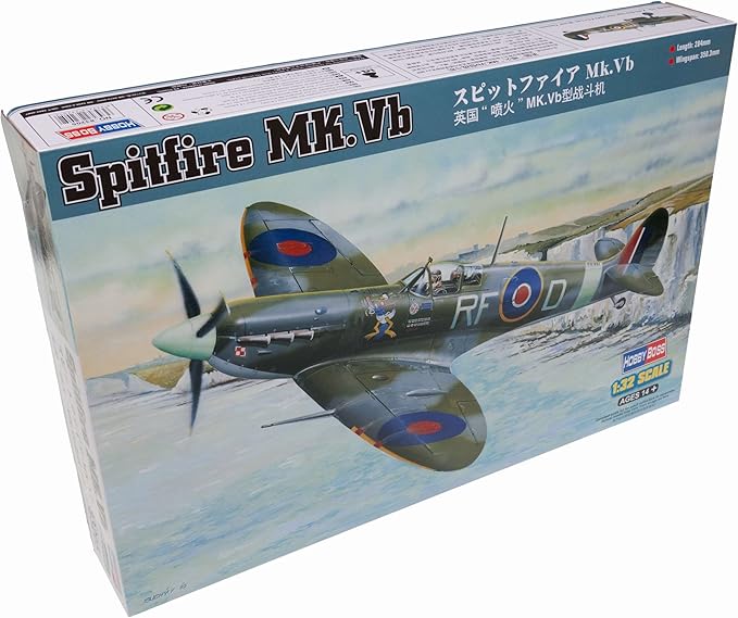toy spitfire airplane