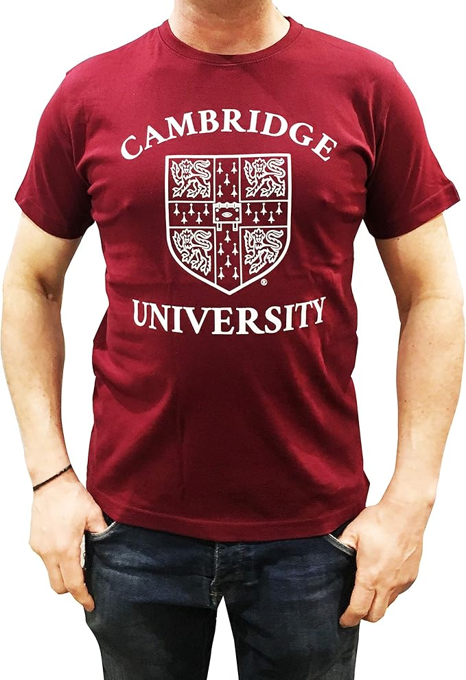 University of Cambridge Printed TShirts Official Apparel Amazon.co
