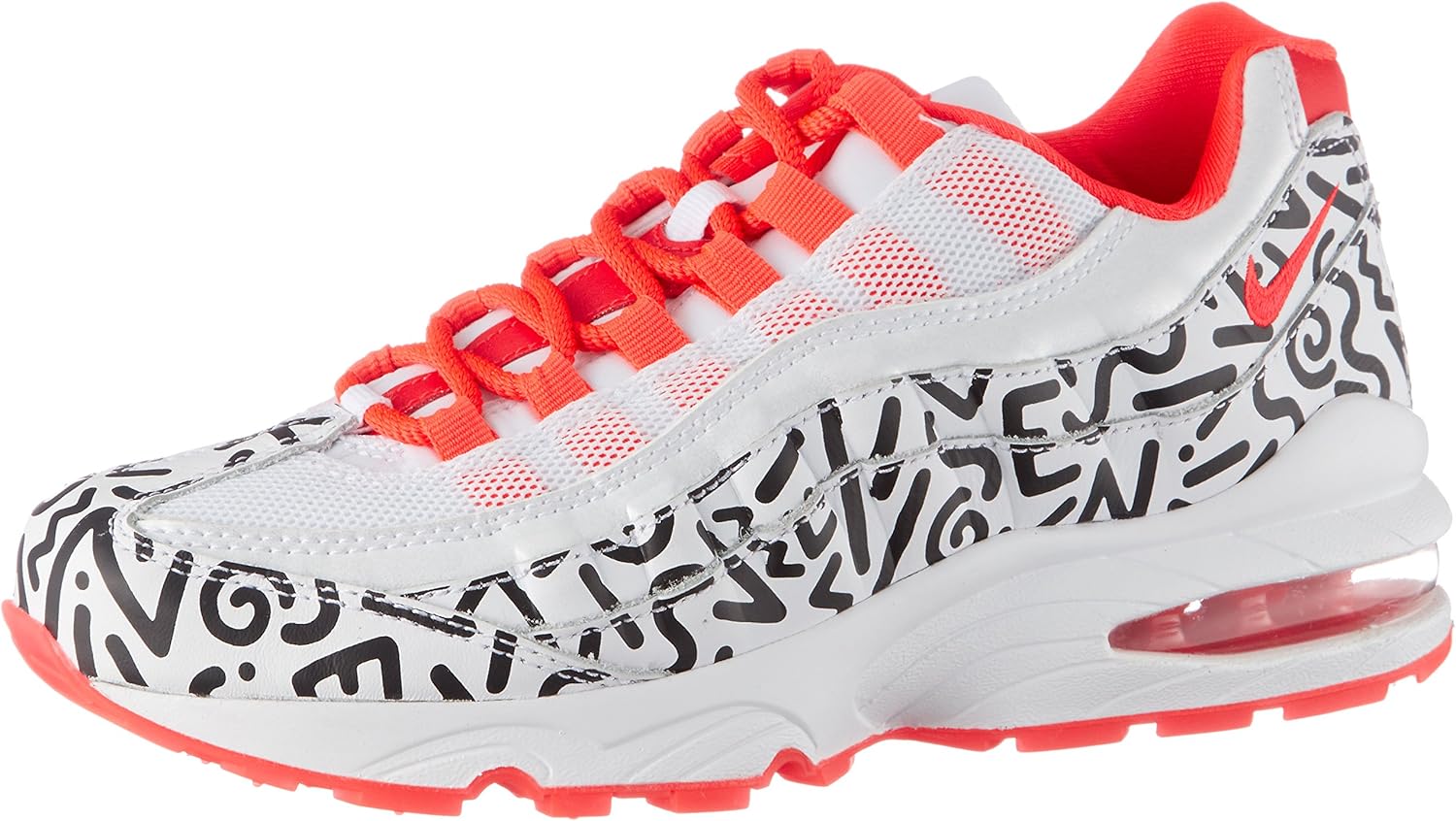nike air max 95 gs white