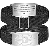 KLIFOWDY Easter Basket Stuffers-Football Gifts for Boys Men Youth Junior Coach Team Kids Player Football Bracelet Party Favors Accessories Religious Christian Bible Adjustable Jewelry Gifts