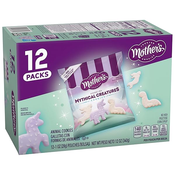 MOTHER’S SPARKLING MYTHICAL CREATURES COOKIES, 1 OZ INDIVIDUAL...