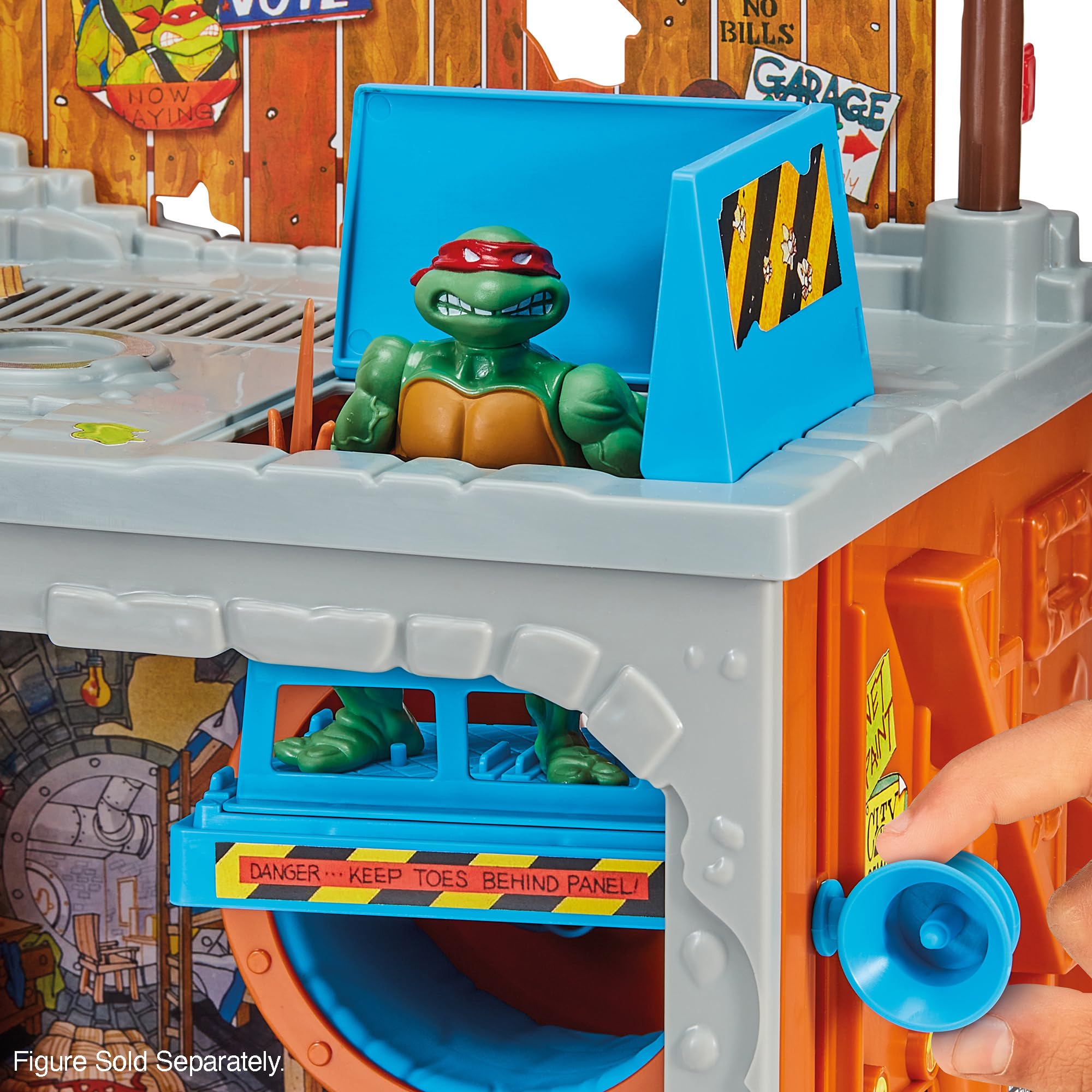 Teenage Mutant Ninja Turtles Classic Sewer Playset by Playmates Toys – Amazon Exclusive