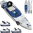iTAOSTAR Adventure 12’×35"/39" Extra Wide Paddle Board, One-Stop Premium SUP Board Accessories, Tailored 5 Fins, Stable Inflatable Stand Up Paddle Boards for Youth/Adults of All Skill Levels