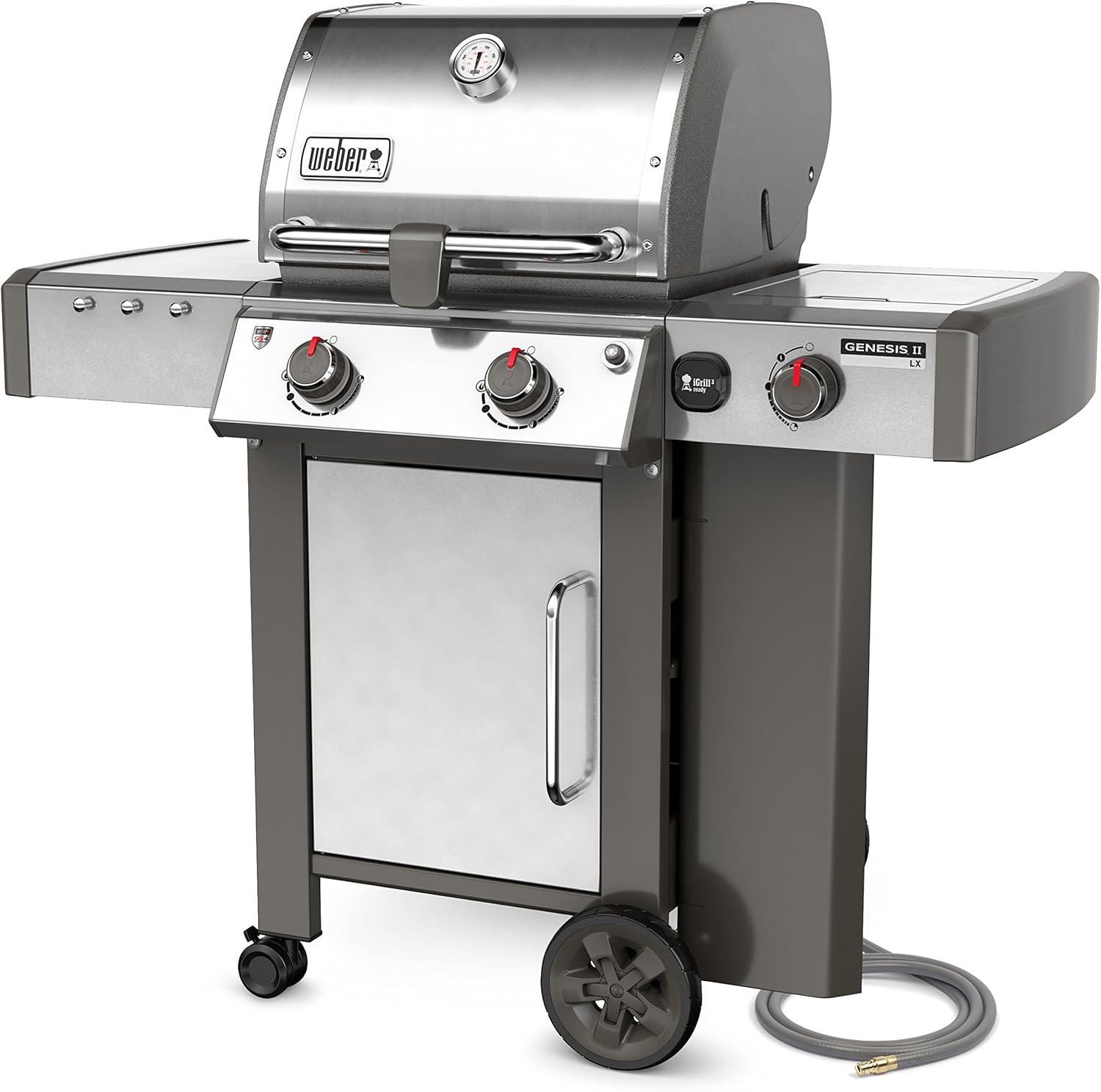 review Weber 65004001 Genesis II LX S-240 Natural Gas Grill, Stainless Steel, Two-Burner