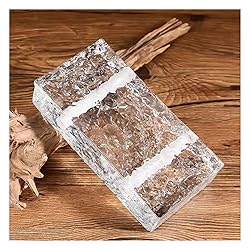 EMCXXCJQ Glass Blocks Transparent Solid Glass